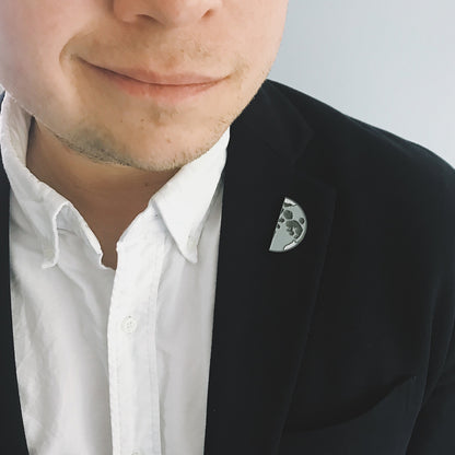 Moon Phases Pin Set of 5