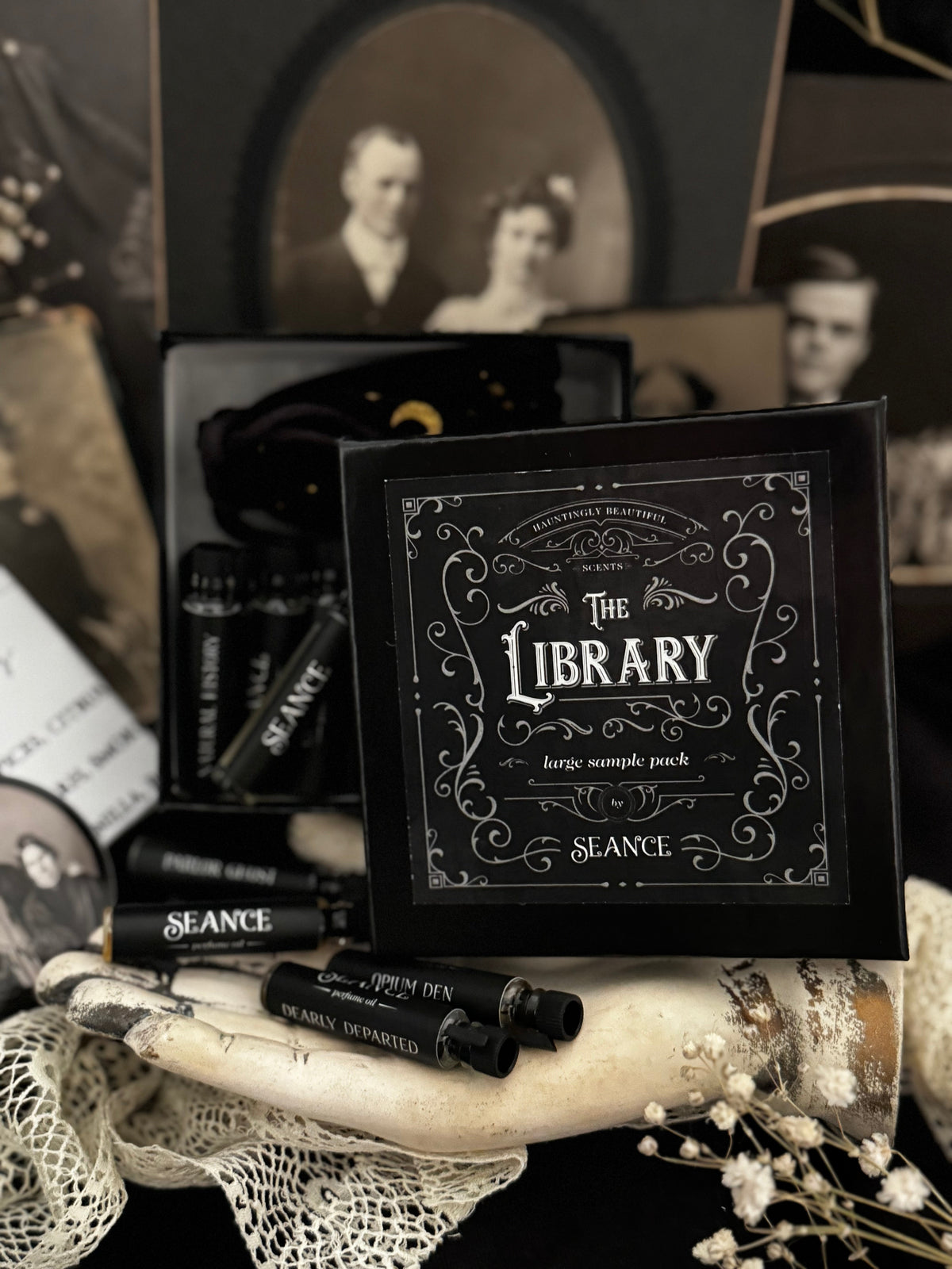 Seance The Library Perfume Sample Set, 27 Scents – Sample Packs