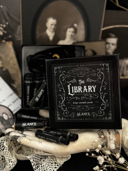 Seance The Library Perfume Sample Set, 27 Scents – Sample Packs
