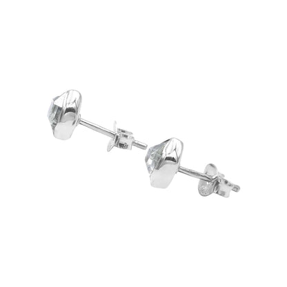 Herkimer Diamond Sterling Silver Post Earrings Set of 5 pairs