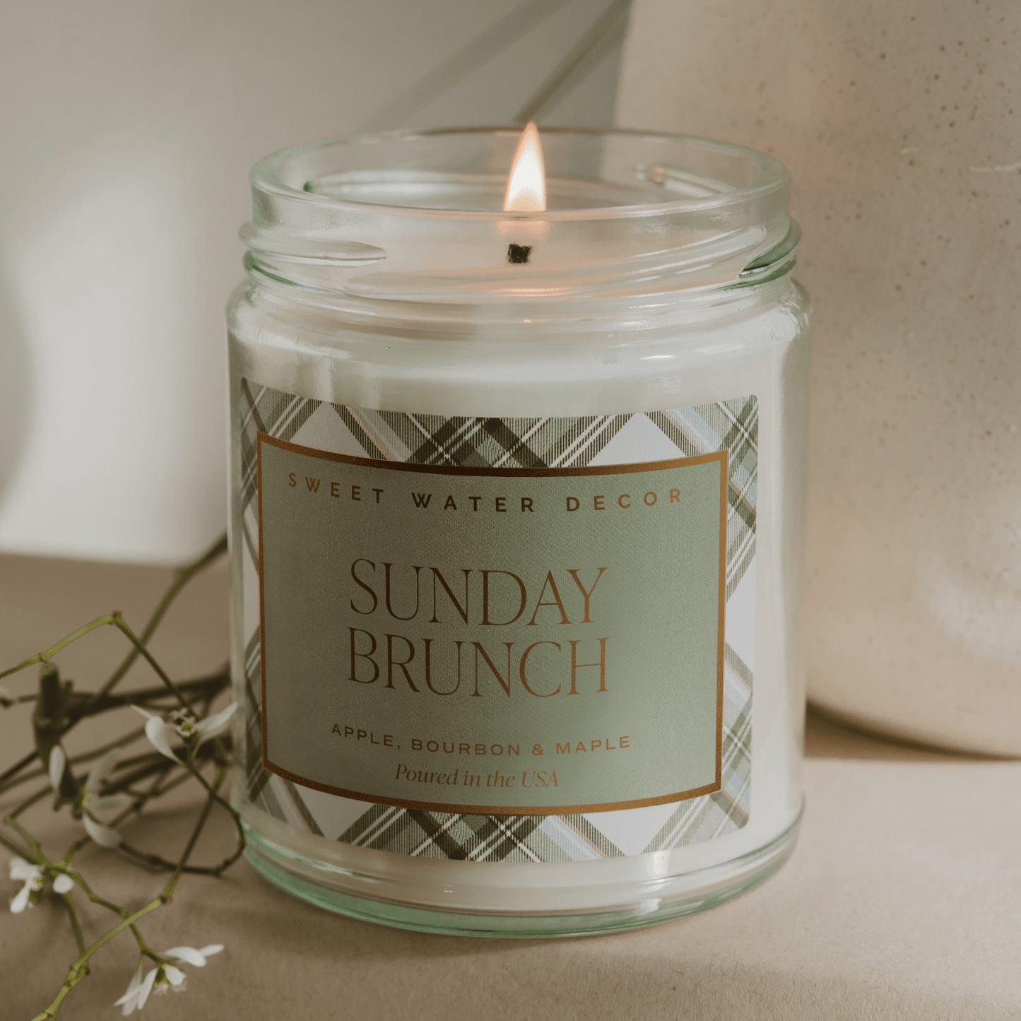 Sunday Brunch Soy Candle - Apple Maple Scented 9oz – Candles