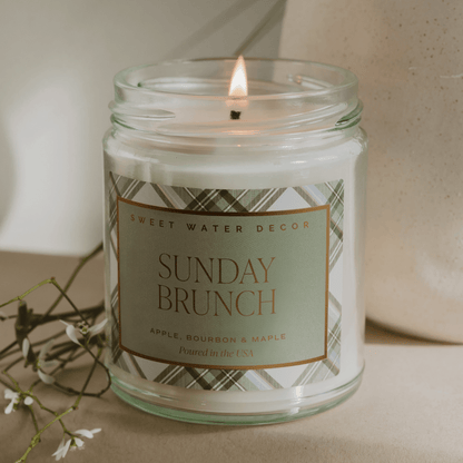 Sunday Brunch Soy Candle - Apple Maple Scented 9oz – Candles