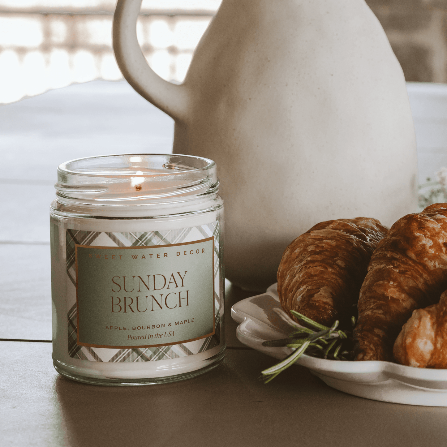 Sunday Brunch Soy Candle - Apple Maple Scented 9oz – Candles