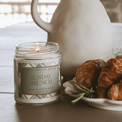 Sunday Brunch Soy Candle - Apple Maple Scented 9oz – Candles