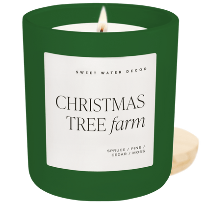 "Christmas Tree Farm" 15oz - Pine, Evergreen, Cypress, Fir