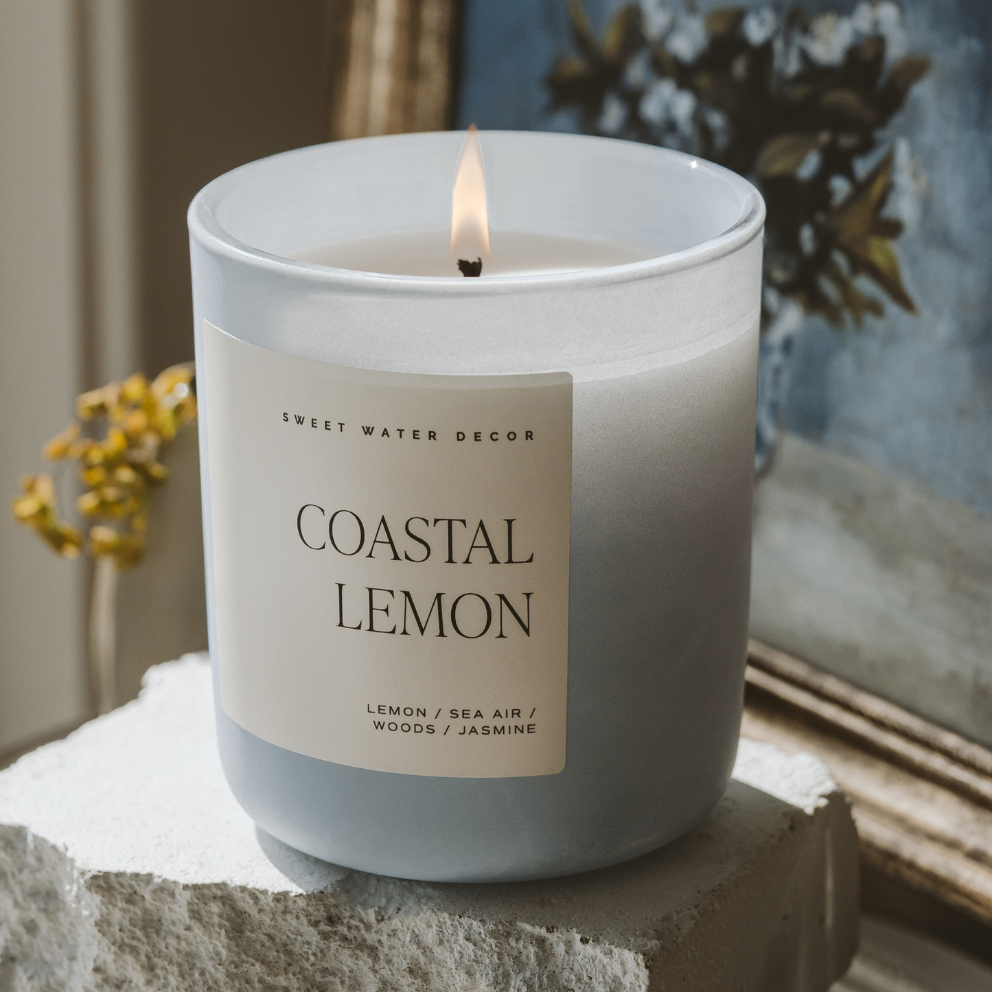 Coastal Lemon Soy Candle - 15 oz – Candles