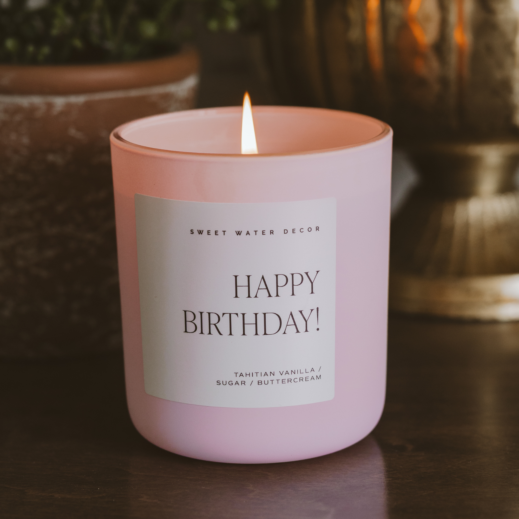 Happy Birthday Candle - Vanilla Buttercream 15oz – Candles