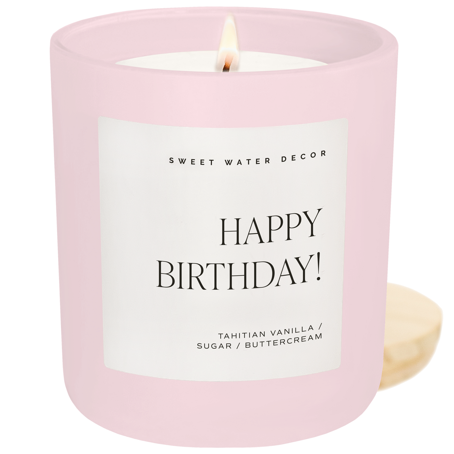 Happy Birthday Candle - Vanilla Buttercream 15oz – Candles