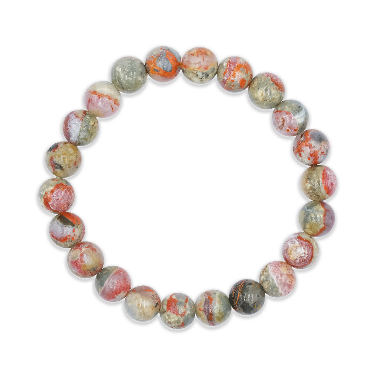 Starborn Magma Chalcedony Adjustable Beaded Bracelet