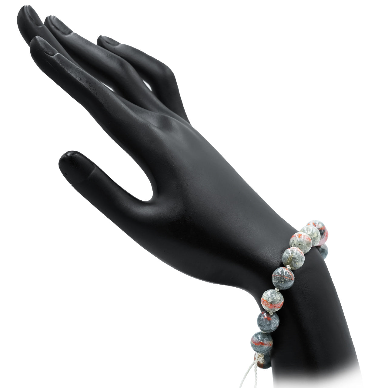 Starborn Magma Chalcedony Adjustable Beaded Bracelet