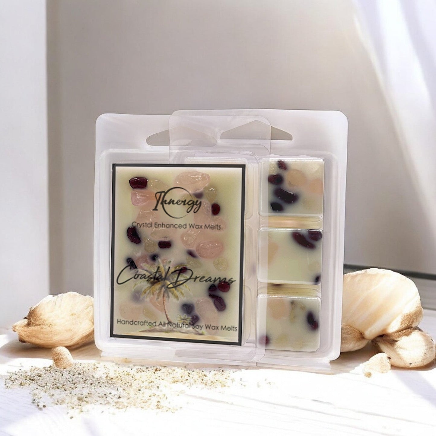 Coastal Dreams Crystal-Enhanced Premium Coconut-Soy Wax Melts – Crystal Wax Melts