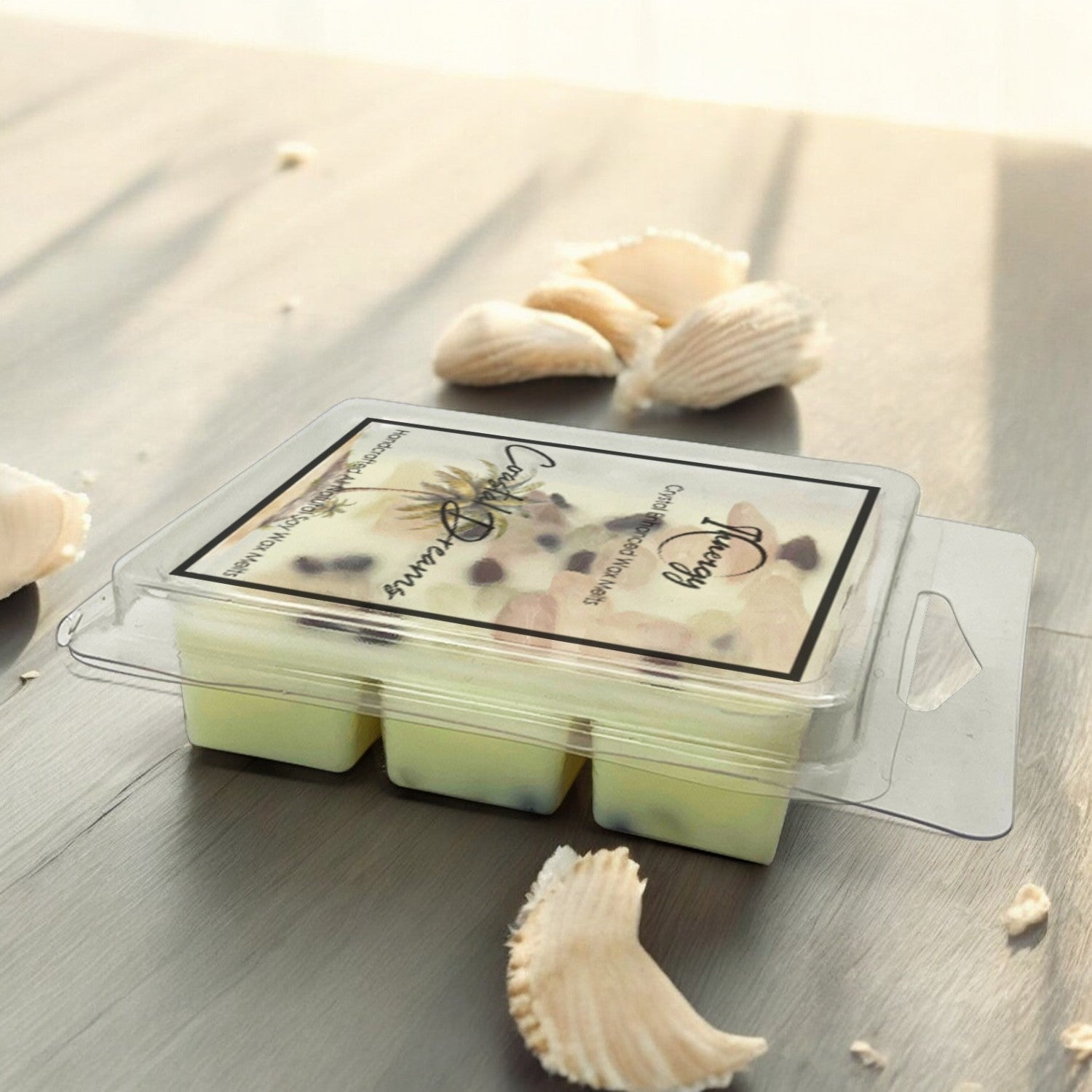 Coastal Dreams Crystal-Enhanced Premium Coconut-Soy Wax Melts – Crystal Wax Melts