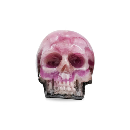 Hand Carved Pink Cobalto Calcite Skull Carving - 1 piece – RP - Regular Price