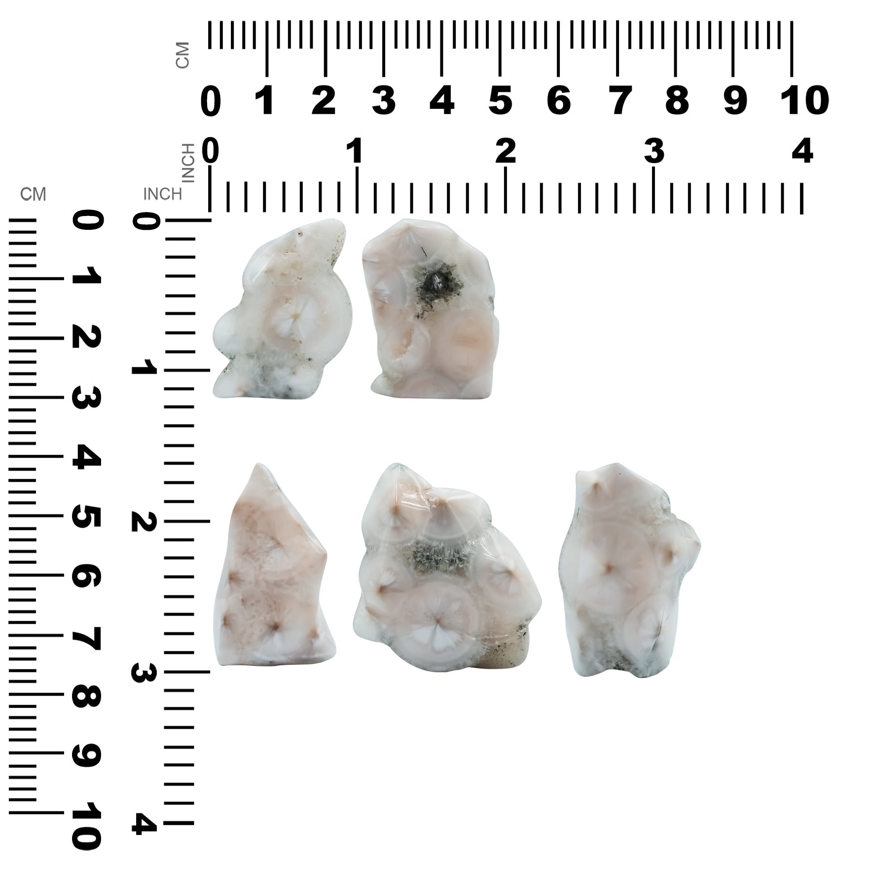 Starborn Pink Natrolite Irregular Cabochon 33 - 40 mm, 1 Piece – RP - Regular Price