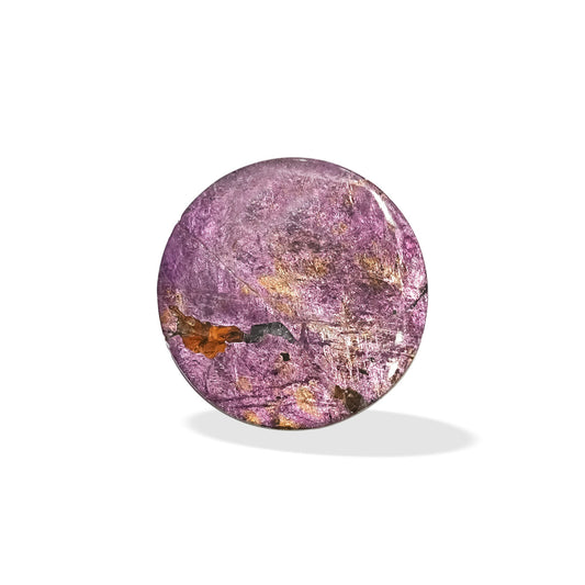 Starborn Purpurite One-of-a-Kind Round Cabochon (32mm) - 1 Piece – RP - Regular Price