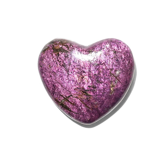 Starborn Hand Carved Purpurite Heart (18-20mm) - 1 Piece – RP - Regular Price