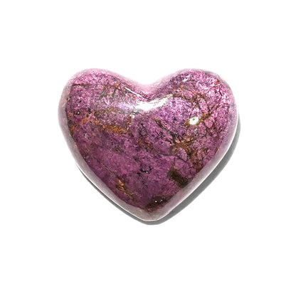Starborn Hand Carved Purpurite Heart (18-20mm) - 1 Piece – RP - Regular Price