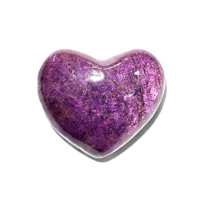 Starborn Hand Carved Purpurite Heart (18-20mm) - 1 Piece – RP - Regular Price