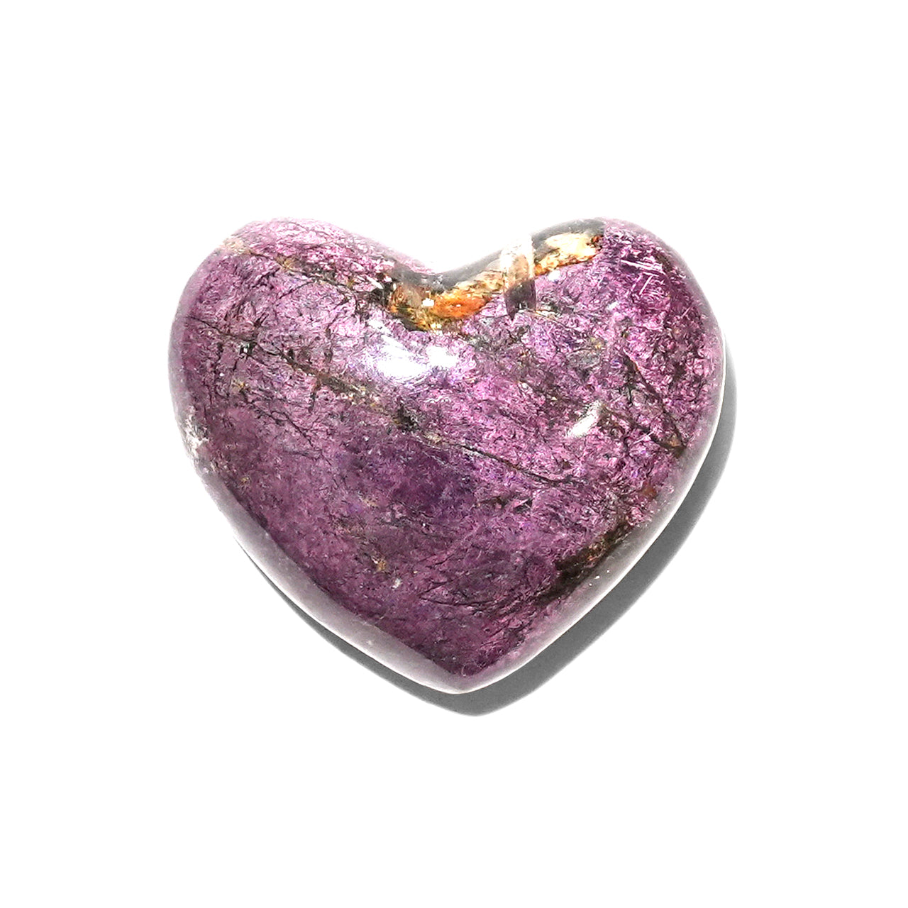 Starborn Hand Carved Purpurite Heart (18-20mm) - 1 Piece – RP - Regular Price