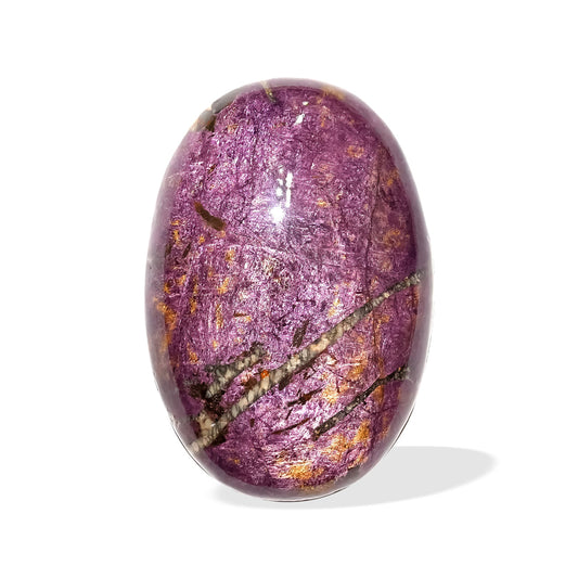 Starborn Polished Purpurite Palm Stone (90-115 grams) – RP - Regular Price
