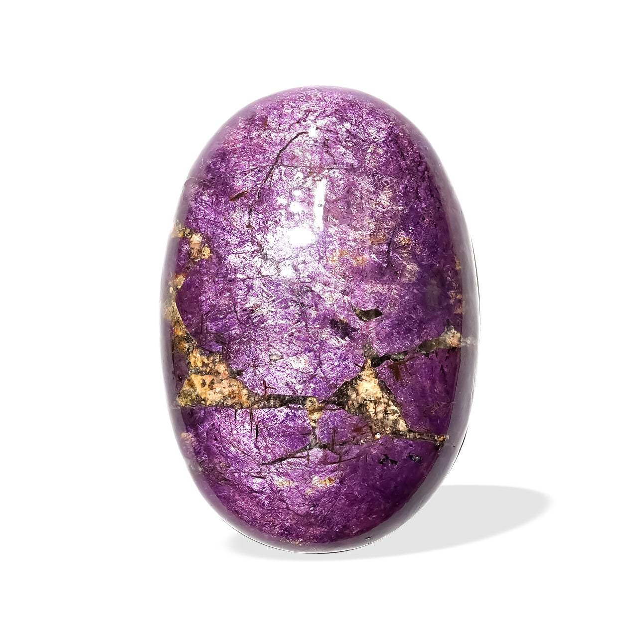 Starborn Polished Purpurite Palm Stone (90-115 grams) – RP - Regular Price