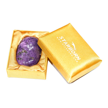 Starborn Polished Purpurite Palm Stone (90-115 grams) – RP - Regular Price