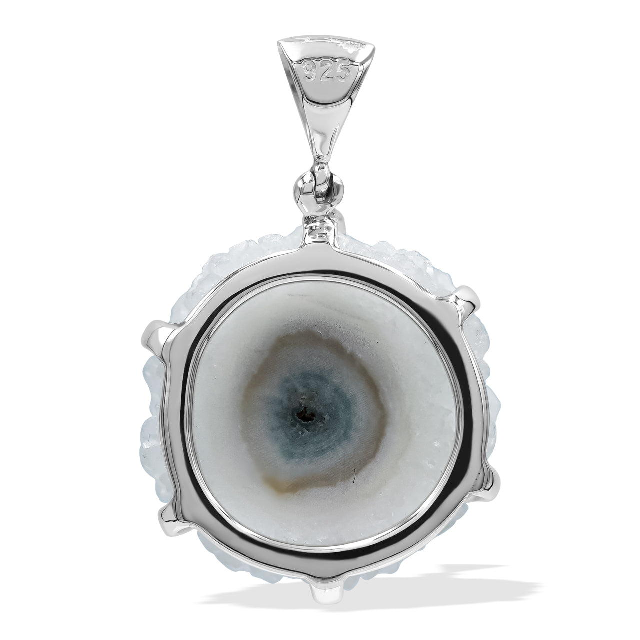 Starborn Quartz Rosettes Prong Set Pendant in Sterling Silver – RP - Regular Price