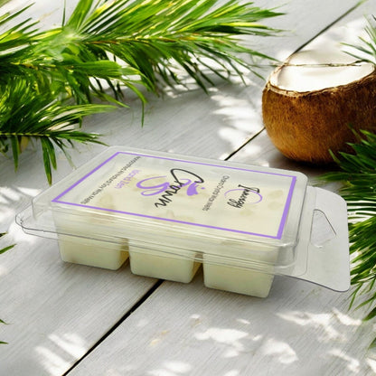 Crown Chakra Crystal-Enhanced Premium Coconut-Soy Wax Melts – Crystal Wax Melts