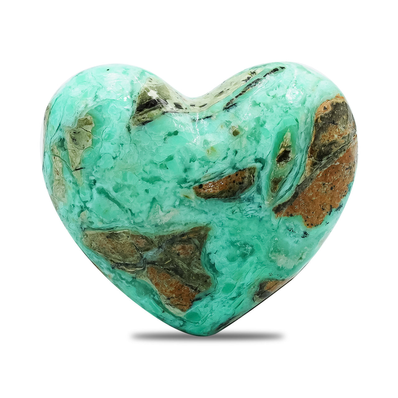 Starborn Smithsonite Heart Cabochon 21-23 mm - 1 Piece – RP - Regular Price