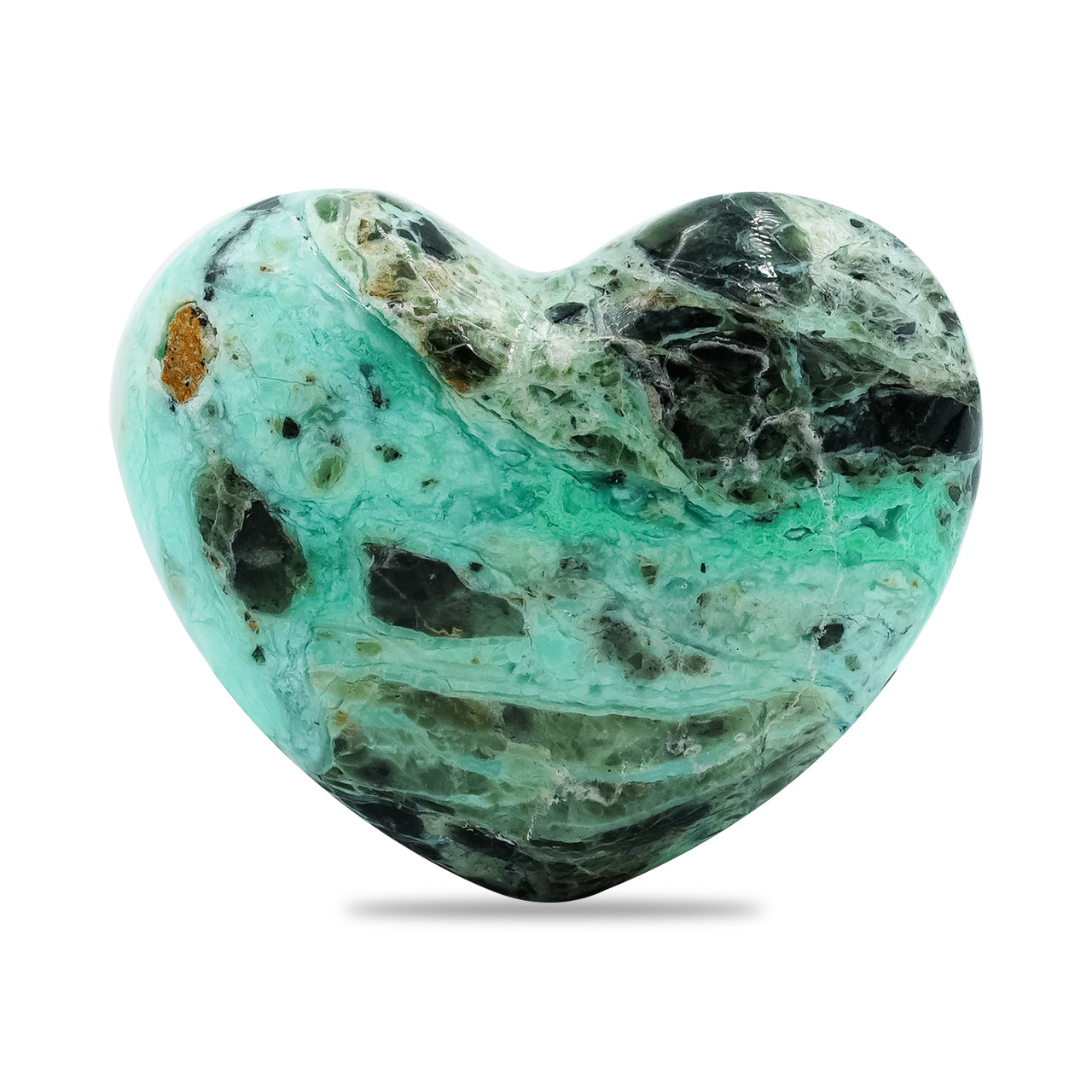 Starborn Smithsonite Heart Cabochon 21-23 mm - 1 Piece – RP - Regular Price