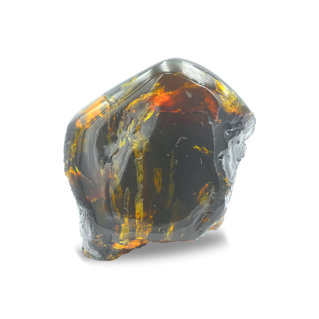 Starborn Polished Lion's Mane Sumatra Amber Collector (130g-150g) - 1 Piece – RP - Regular Price