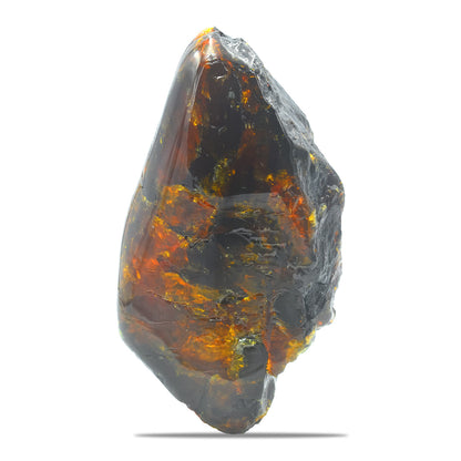 Starborn Polished Lion's Mane Sumatra Amber Collector (130g-150g) - 1 Piece – RP - Regular Price