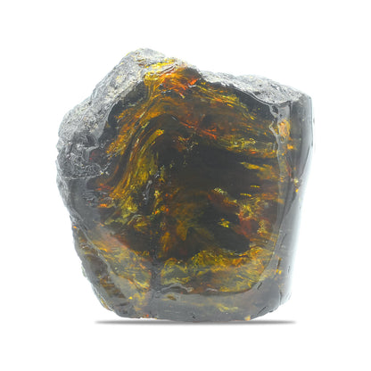 Starborn Polished Lion's Mane Sumatra Amber Collector (180g-200g) - 1 Piece – RP - Regular Price