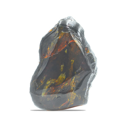 Starborn Polished Lion's Mane Sumatra Amber Collector (180g-200g) - 1 Piece – RP - Regular Price