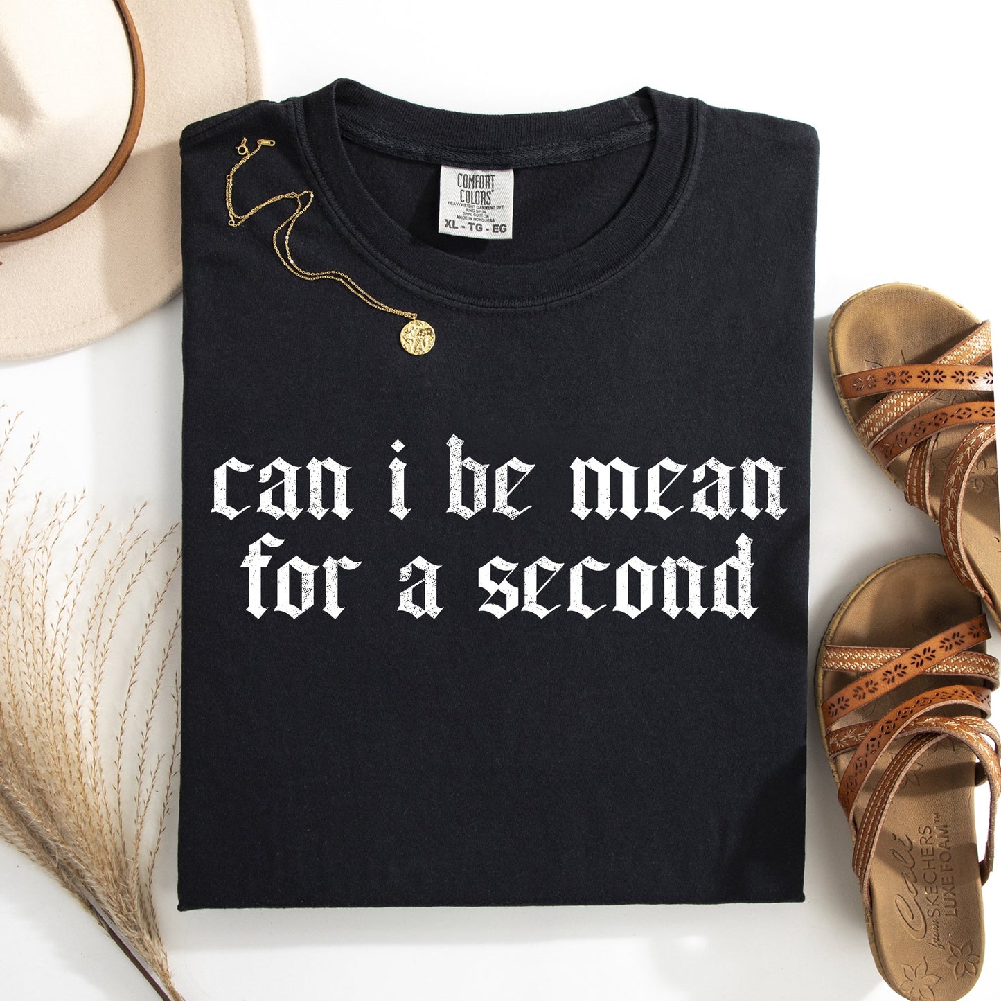 "Can I Be Mean For A Second?" - Comfort Colors TShirt