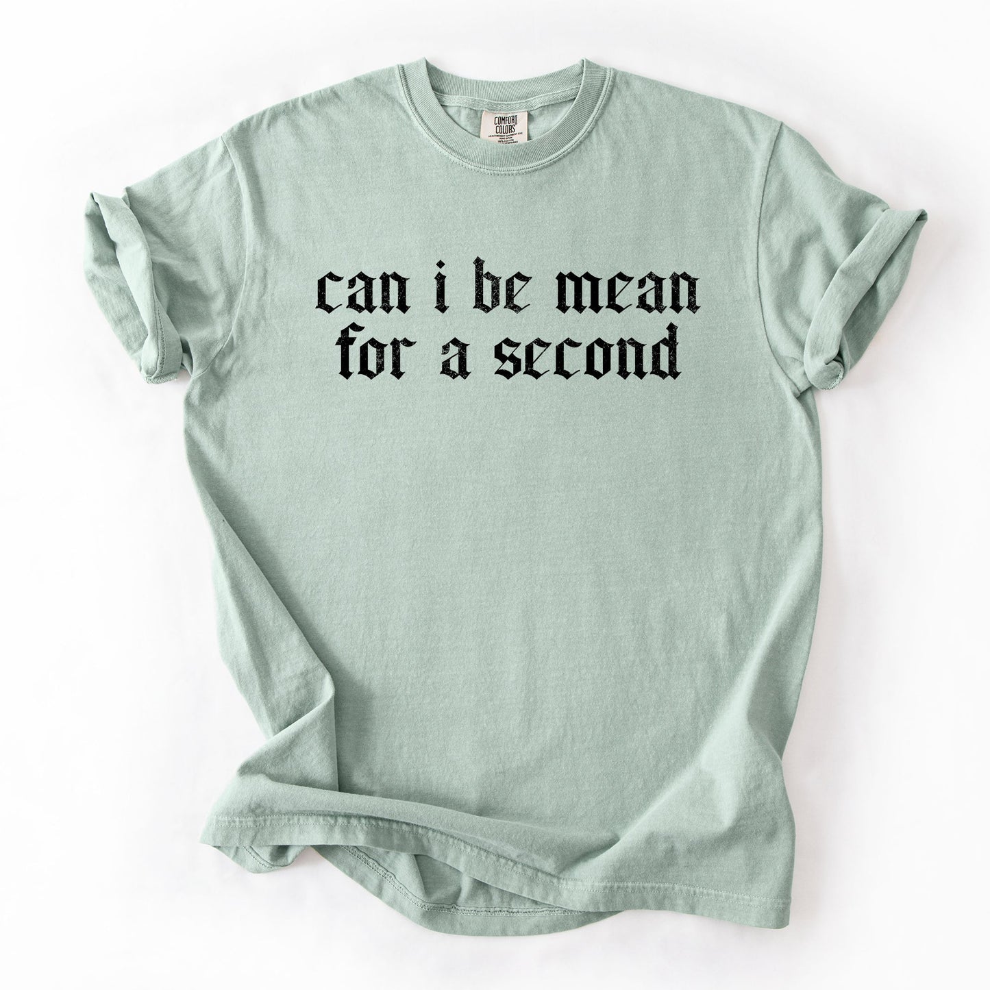 "Can I Be Mean For A Second?" - Comfort Colors TShirt