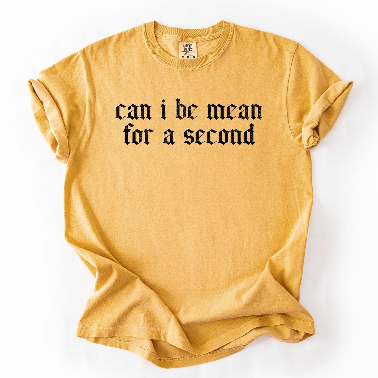 "Can I Be Mean For A Second?" - Comfort Colors TShirt