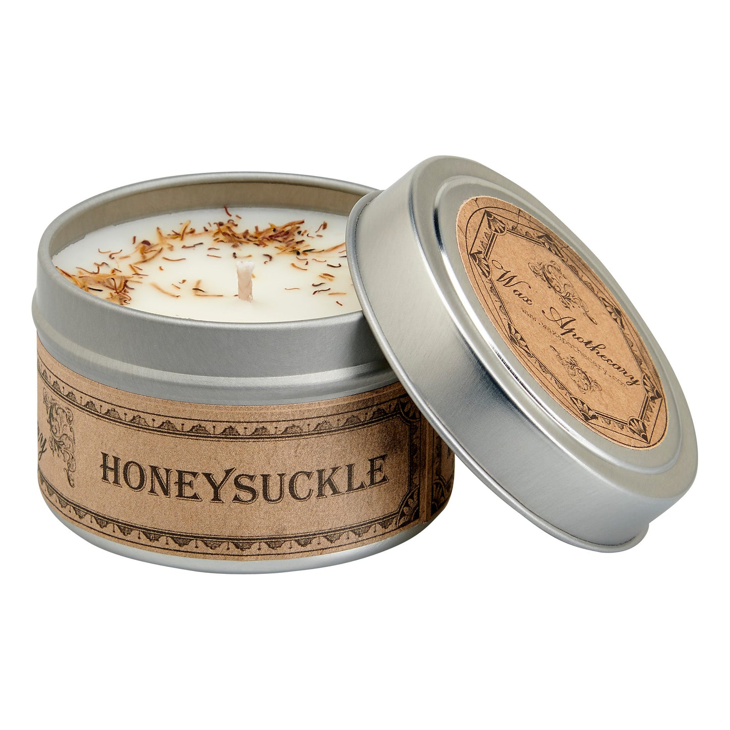 Honeysuckle Botanical Candle Travel Tin