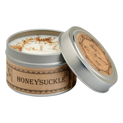 Honeysuckle Botanical Candle Travel Tin