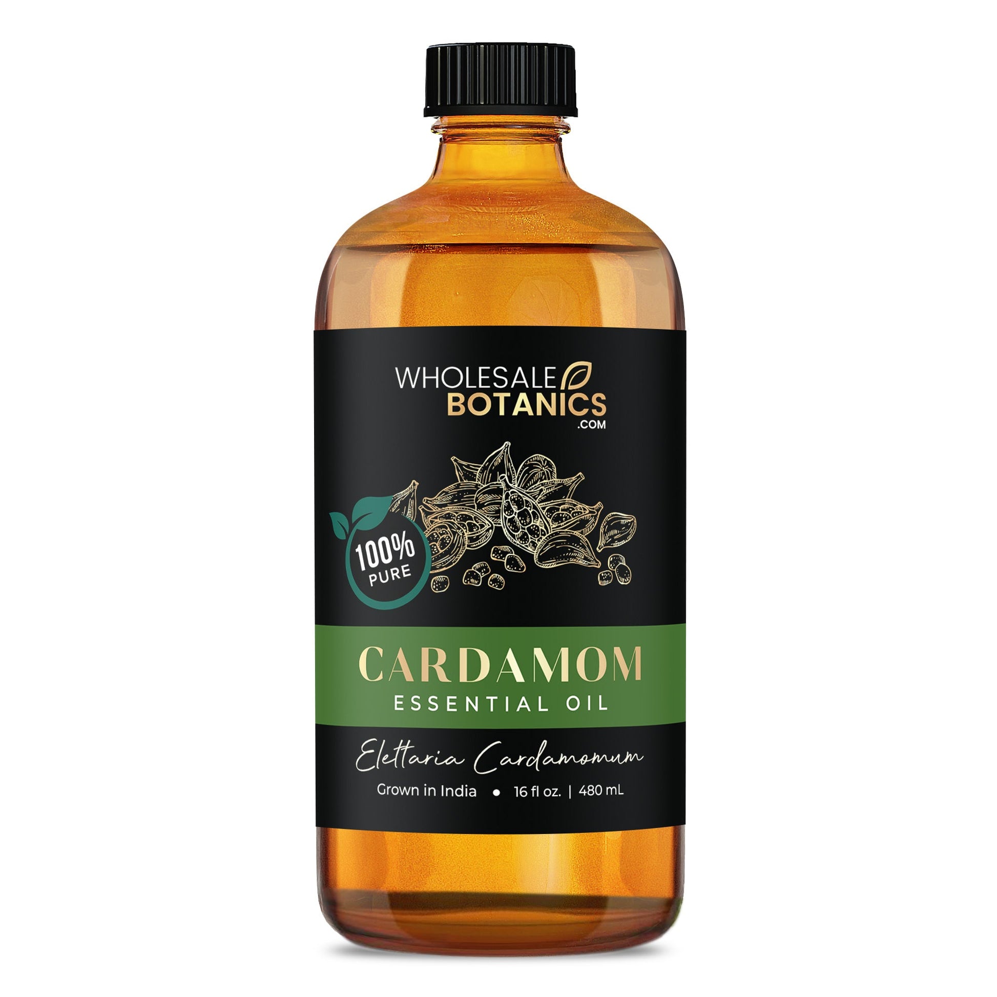 Cardamom Essential Oil – Purity 16 oz Essential_Oil