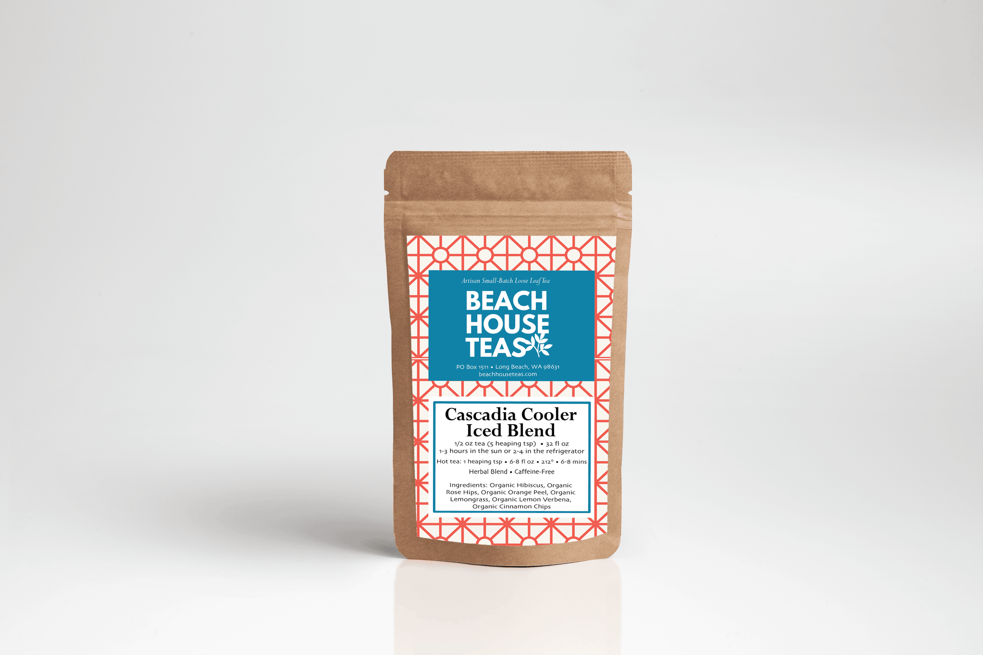Cascadia Cooler Iced Blend – 1 lb pouch Iced Tea