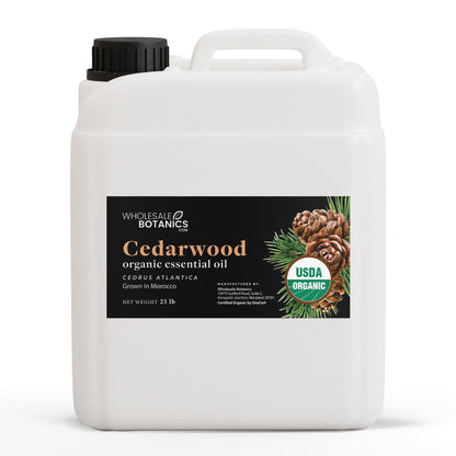 Organic Cedarwood Essential Oil – 25 lbs Organic_Essential_Oil