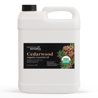 Organic Cedarwood Essential Oil – 5 lbs Organic_Essential_Oil