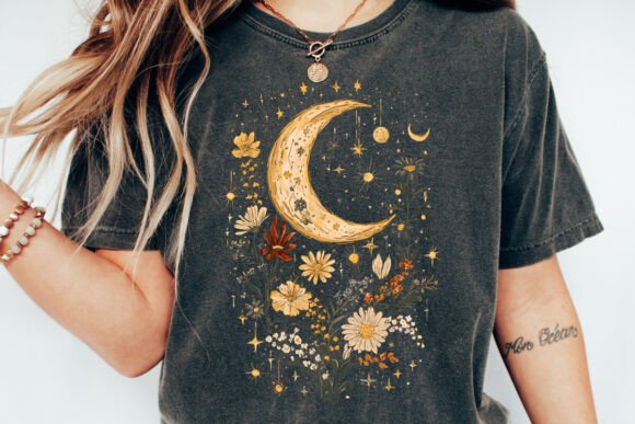 Celestial Moon - UNISEX Shirt