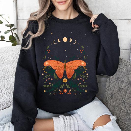 Celestial Garden Moth - Sweatshirt