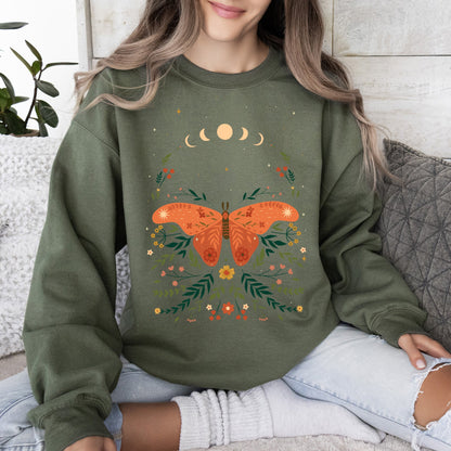 Celestial Garden Moth - Sweatshirt