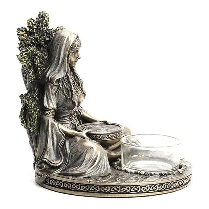 Celtic God & Goddess Candle Holder