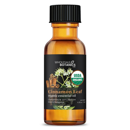 Organic Cinnamon Leaf Essential Oil – .5 oz Organic_Essential_Oil