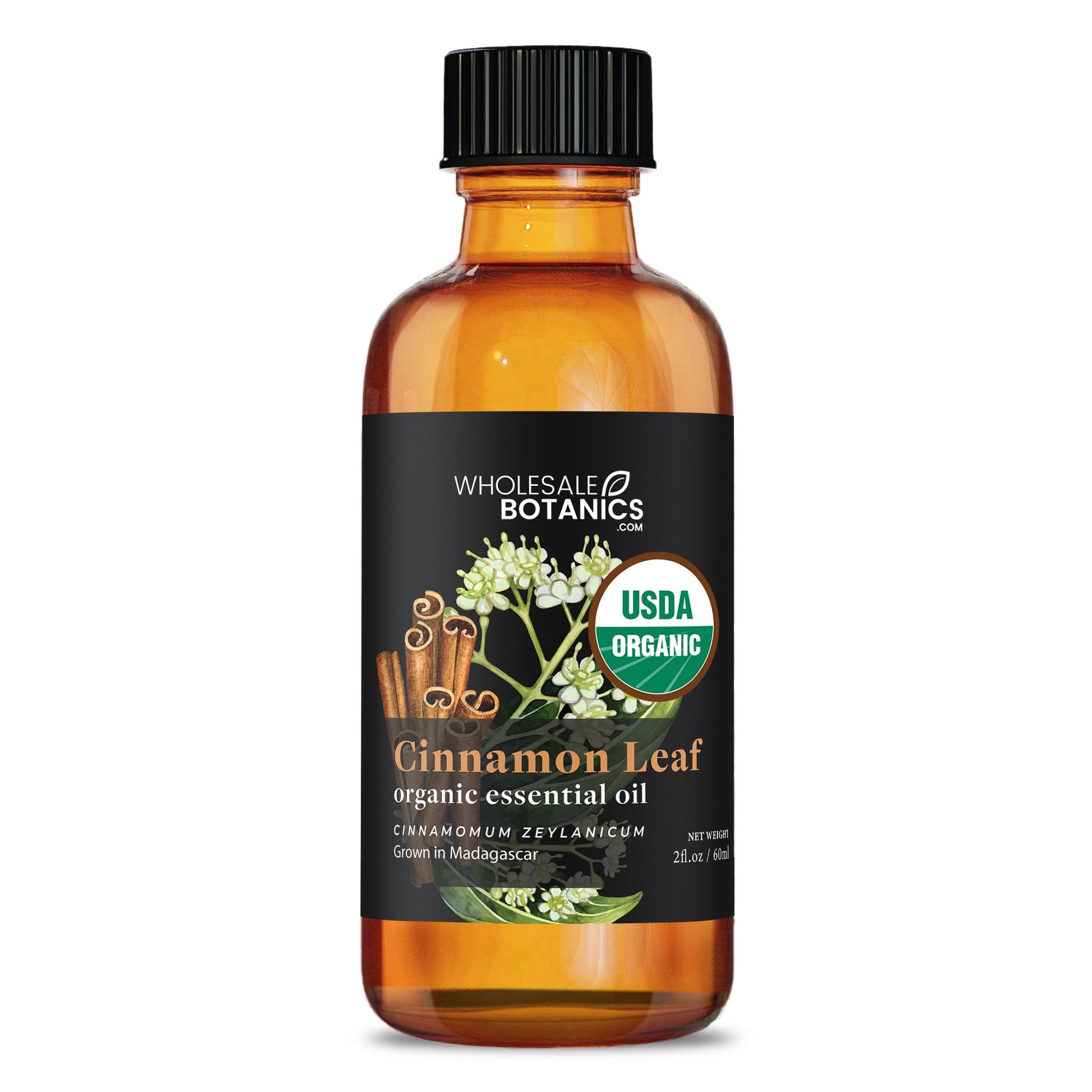 Organic Cinnamon Leaf Essential Oil – 2 oz Organic_Essential_Oil