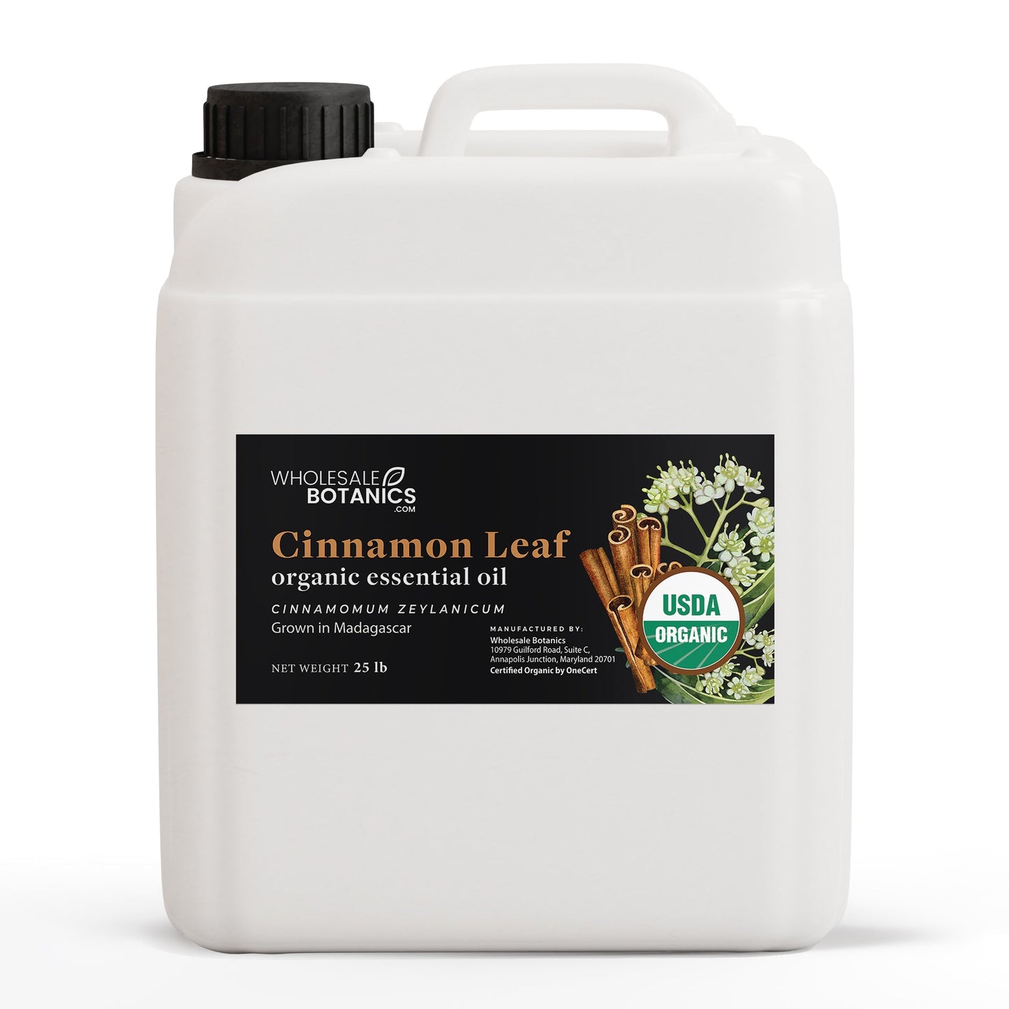 Organic Cinnamon Leaf Essential Oil – 25 lbs Organic_Essential_Oil